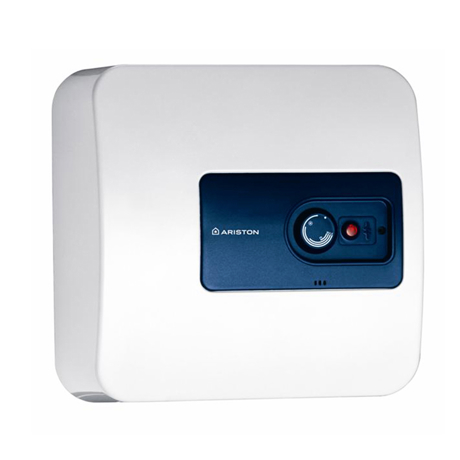 Boiler Ariston BLU R 10 L, 1200 W, 10 L, 8 bari, anod de magneziu